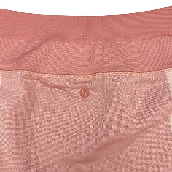 LULULEMON Ebb to Train Tight Abstract Size 6 Copper Clay Angel Wing - Picture 8 of 9